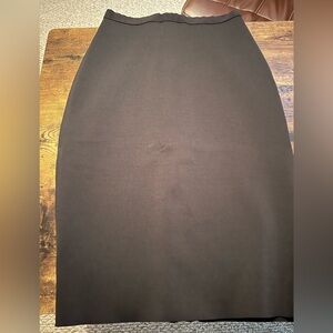 Banana Republic, black nylon pencil skirt size 0